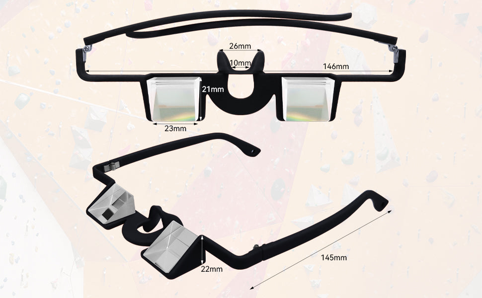 Upwards Climbing Belay Glasses